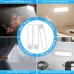 3-Pack LED Motion Sensor Light, Wireless Under Cabinet Lights with 3 Modes, USB Rechargeable for Home, Wardrobe, Closet, Cabinet (White) - M600