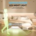 3-Pack LED Motion Sensor Light, Wireless Under Cabinet Lights with 3 Modes, USB Rechargeable for Home, Wardrobe, Closet, Cabinet (White) - M600