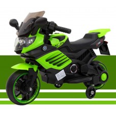 Kids 6V Ride On Electric Motorbike w/ Training Safety Wheel