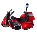 12V Kids Ride On Police Motorcycle Tricycle Motorbike with Siren Lights, Walkie Talkie