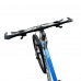 Adult Mountain Bike, 26" Commuter Bicycle with Aluminum Alloy Steel Frame, 21 Speed Shifters, Full Suspension, Dual Disc Brakes