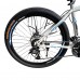 Adult Mountain Bike, 26" Commuter Bicycle with Aluminum Alloy Steel Frame, 21 Speed Shifters, Full Suspension, Dual Disc Brakes