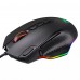 PC257A Wired Gaming Mouse with RGB Backlit, Adjustable DPI, 10 Programmable Buttons