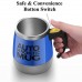 Auto Magnetic Mug - Electric Self Stirring Coffee / Mixing Cup for Coffee / Tea / Hot Chocolate, 450ml / 15.2oz