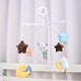 Baby Musical Crib Mobile, Nursery Mobile with Music Box, Hanging Rotating Plush Toys, Infant Bed Decoration for Babies, Newborns