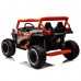 2025 XXL UTV Buggy NEL-913 Two Seater 24V Kid Ride on Car (Orange)