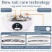 Electric Nail Clipper  2-in-1 Trimmer & File  3 Speeds