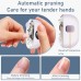 Electric Nail Clipper  2-in-1 Trimmer & File  3 Speeds