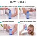 300mL Nasal Irrigator Rinse Spray Bottle Device with 2 Nozzles for Allergic Rhinitis, Sinus and Daily Nasal Rinsing With 30 Packs Wash Salt