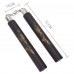 2PC Safe Foam Rubber Nunchucks, 12-inch Martial Arts Training Nunchakus with Steel Chain for Kids, Adults, Beginner Practice