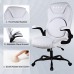 KASORIX Ergonomic Office Chair, Adjustable Swivel Chair with PU Leather, High-Back Lumbar Support, Flip-Up Armrests for Home, Office - GD-9350
