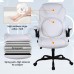 KASORIX Ergonomic Office Chair, Adjustable Swivel Chair with PU Leather, High-Back Lumbar Support, Flip-Up Armrests for Home, Office - GD-9350