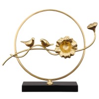 Office Decor, 23cm Modern Classic Art Home Decoration Bird Flower - 8000141