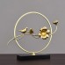 Office Decor, 23cm Modern Classic Art Home Decoration Bird Flower - 8000141