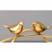 Office Decor, 23cm Modern Classic Art Home Decoration Bird Flower - 8000141