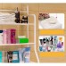 3-Shelf Over Toilet Bathroom Rack Holder for Bath Essentials, Plants, Books - White