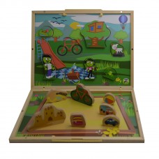 2 Set PBS Take Along Puzzle Playset Explore the playground,Pack of 1