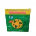 15M Portable Garden Hose Kit, Expandable Watering Hose with 7 Spray Nozzle, Reel Holder