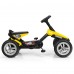Kids Go Kart, 4-Wheel Pedal Powered Ride On Racer Car for Kids, Boys, Girls, Aged 3-8 - PB1388
