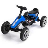 Kids Go Kart, 4-Wheel Pedal Powered Ride On Racer Car for Kids, Boys, Girls, Aged 3-8 - PB1388