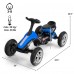 Kids Go Kart, 4-Wheel Pedal Powered Ride On Racer Car for Kids, Boys, Girls, Aged 3-8 - PB1388