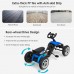 Kids Go Kart, 4-Wheel Pedal Powered Ride On Racer Car for Kids, Boys, Girls, Aged 3-8 - PB1388