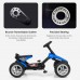 Kids Go Kart, 4-Wheel Pedal Powered Ride On Racer Car for Kids, Boys, Girls, Aged 3-8 - PB1388