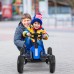 Kids Go Kart, 4-Wheel Pedal Powered Ride On Racer Car for Kids, Boys, Girls, Aged 3-8 - PB1388