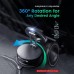  Vacuum Magnetic Phone Holder for Car 360° Adjustable Suction Cup Mount, Foldable Dashboard Stand, Black Hands-Free Smartphone Holder for Smooth Surfaces