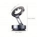 Magnetic Vacuum Suction Phone Holder 360° Adjustable Car Mount with Foldable Arm, 20-Magnet Ring Grip, Adhesive Pad for Dashboard Windshield Desk Kitchen, Silver