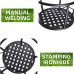 Outdoor Plant Stand, 3 Pack with 1 Free Hanging Baskets Flower Pot Stand, Indoor Plant Holder Stand for Patio Garden, Corner Balcony, Home - AR-HPS-B