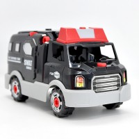 Take Aprt Playset SWAT Vehicle Build Your Own Rescue Vehicle Playset with Lights & Sounds Model 661-416