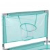 ARKMIIDO 6-Panel Safety Activity Center Playpen for Kids, Babies, Toddlers with Basketball Hoop, Breathable Mesh, 127 x 66 cm