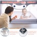 Baby Playpen with Mat, 120 x 120 cm Playard Activity Center with Anti-Slip, Breathable Mesh, Padded Playmat, Storage Bag - BP5127-M