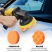 21 PCS Polishing Scouring Pads Kits with Drill Adapter for Sanding, Glazing, Polishing, Waxing