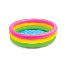 Splash and Play Multicolor Summer Set Inflatable Pool - 114 x 25 cm