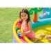 Children Kids Outdoor Dinoland Inflatable Kiddie Pool Center with Slide for Ages 3+ 131 x 90 x 44"