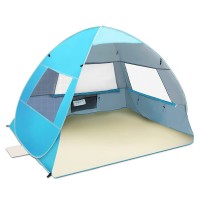 Pop Up Beach Tent, UV Protection Portable Lightweight Foldable Indoor Outdoor Tent for 2-3 Persons