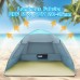 Pop Up Beach Tent, UV Protection Portable Lightweight Foldable Indoor Outdoor Tent for 2-3 Persons