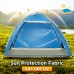 Large Pop Up Tent, UV Protection, Lightweight, Waterproof, Foldable Outdoor Indoor Beach Camping Tent for 4-5 Persons