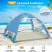 Large Pop Up Tent, UV Protection, Lightweight, Waterproof, Foldable Outdoor Indoor Beach Camping Tent for 4-5 Persons