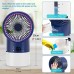 4 in 1 Portable Cooling Fan Air Conditioner with 3 Speed Modes, Cooling, Humidifier, Misting, Night Light Function