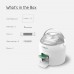 YIREGO DRUMI Portable Washing Machine, Non-Electric Mini Washer with Pedals, 10 min Quick Wash & Spin Dry for Apartments, Dorms, Traveling, Camping