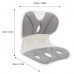 Posture Correction Chair, Back Waist Support Seat With Cushion, Lumbar Pads for Low Back Pain, Office Chairs
