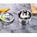 2 PCS Stainless Steel Pot Set Soup Pot 20cm Sauce Pot 16cm