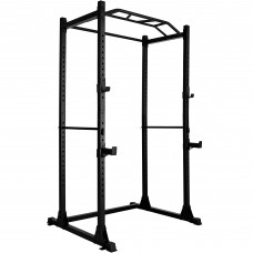 Power Cage, Squat Rack Workout Station 1200lb Capacity with 2 Extra J-Hooks for Weightlifting, Strength Training, Home Gym - 1020160-161