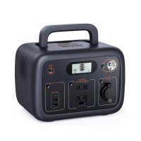 TACKLIFE 300W Portable Power Station with Wireless Charging, AC/DC/USB/USB-C Output, LED Light