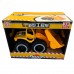 Mini Construction Vehicle Toy, 19cm Wheel Roller Toy for Kids, Indoor/Outdoor Play - E513