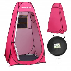 SGODDE Privacy Shower Tent 190 x 115cm Single Camping Tent Toilet Changing Room for Rain, Shelter, Hiking, Beach