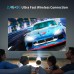 Portable Smart Projector Dual-Band WiFi 2.4G/5G, Android 11, Auto Keystone, 180° Rotating Stand Compact Home Theater Projector for Movies & Family Entertainment Portable Smart Projector Dual-Band WiFi 2.4G/5G, Android 11, Auto Keystone, 180° Rotating Stand Compact Home Theater Projector for Movies & Family Entertainment